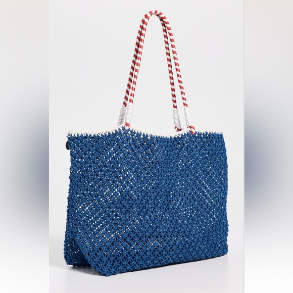 Clare V L'Été Blur Crochet Ciao Tote - Picture 2 of 10